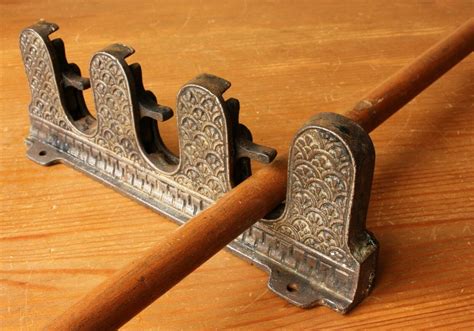 Available in mahogany or antique walnut. Victorian Snooker Cue Holder. Billiards / Pool Wall Rack ...