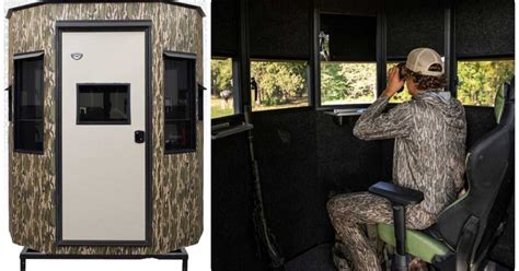Rutted Up Gladiator Box Blind Grand View Outdoors
