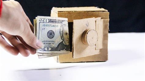 How to tension a lock. How To Make Mini Safe Lock Box Save Money From Cardboard ...