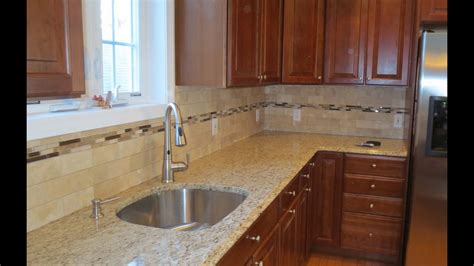 Travertine Tile Kitchen Backsplash Home Design And Remodeling Show