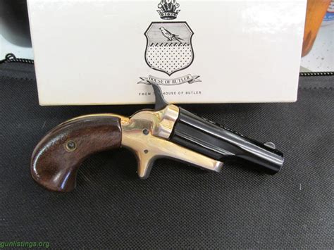 Pistols Butler Derringer 22 Short Side Load Single