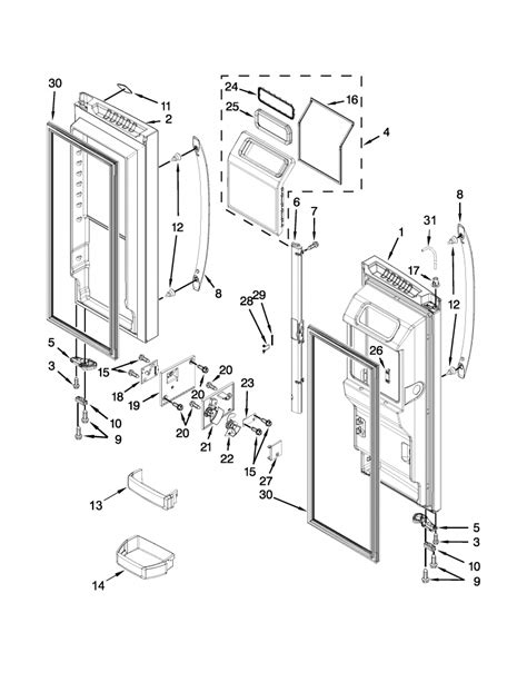 Stp Appliances Diagramas De Wrf757sdeh00 Whirlpool Refrigeradora