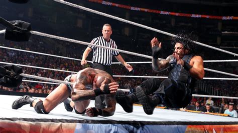 Roman Reigns Vs Randy Orton Photos Wwe