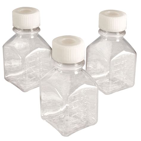 125ml Nalgene Sterile Square Petg Bottle With 38430 Septum Cap Us