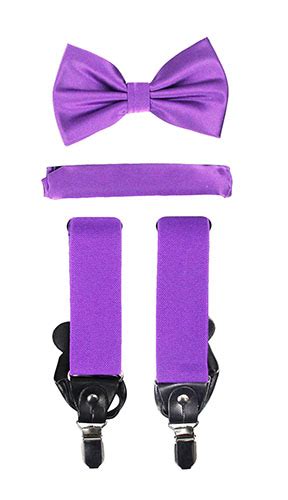 Light Purple Suspender Set