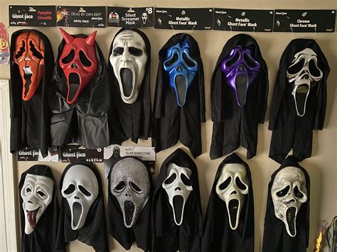 My Ghostface Mask Collection As Of Now Rscream