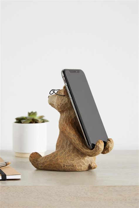 Buy Brown Bertie The Bear Phone Holder From The Next Uk Online Shop