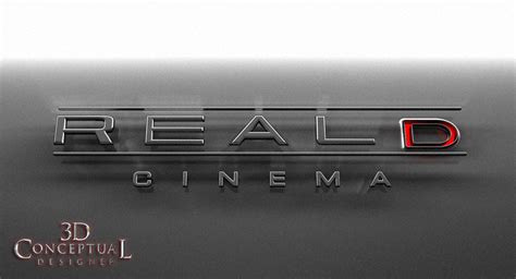 3dconceptualdesignerblog Project Review Real D Cinemas 3d Logo Design