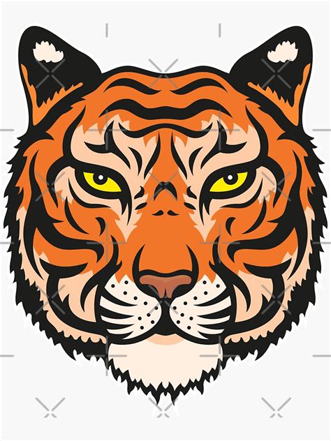 Tiger Sticker By Marcocapra89 Redbubble