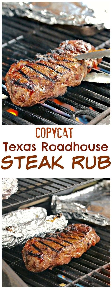 Copycat Texas Roadhouse Steak Rub With Images Recipes Grilling