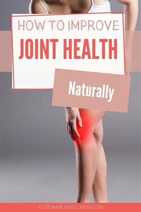 How To Improve Joint Health Naturally
