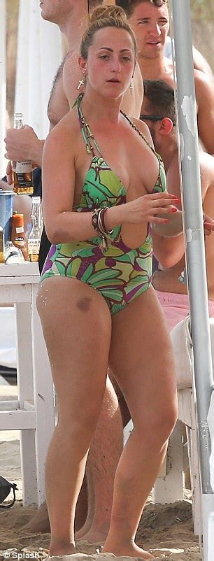 Natalie Cassidy Shows Off The Results Of Exercise Regime As She Sports A Monokini In Ibiza