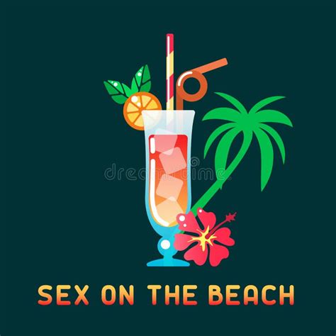 Sex Beach Cocktail Stock Illustrations 543 Sex Beach Cocktail Stock