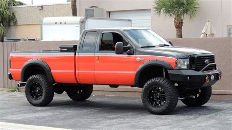 But it sounds like a great reason to upgrade to the 2005+ 20 wheels & 275/65/20 goodyear ats. 2004 Ford F250 Harley-Davidson Edition | S2.4 | Indy 2018