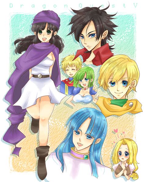Bianca Flora Hero Deborah Henry And 2 More Dragon Quest And 1 More Drawn By Icomemo