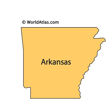 Arkansas Maps Facts World Atlas