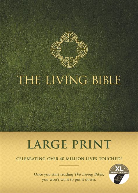 Tyndale The Living Bible Large Print Edition