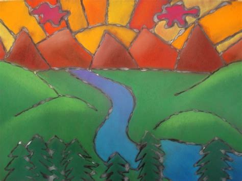 264 best Landscape Art Projects images on Pinterest | Art activities, Art kids and Art education ...