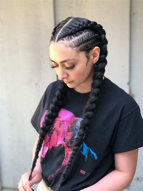 20 African American Two French Braids Fashionblog