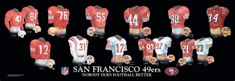 San Francisco 49ers Uniform And Team History Heritage Uniforms And
