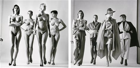 Helmut Newton Sie Kommen Naked And Dressed Paris