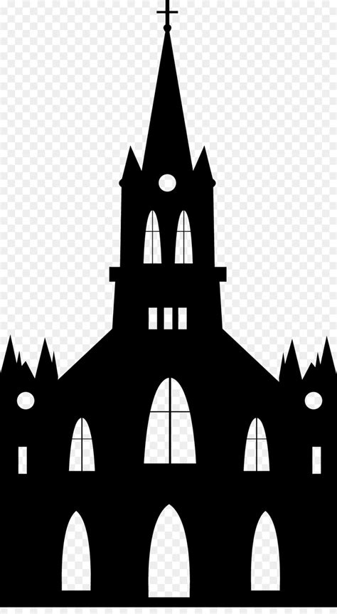 Church Silhouette Clip Art Church Png Download 980924 Free