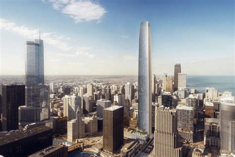 Tribune Tower Supertall Skyscraper Plan Returns With Minimal Changes