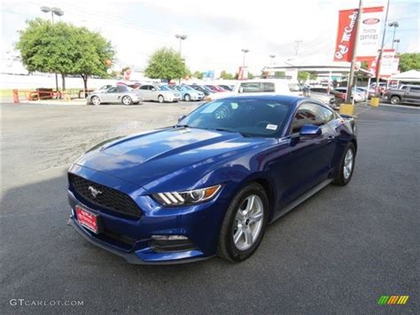 2015 Deep Impact Blue Metallic Ford Mustang V6 Coupe 107201930 Photo