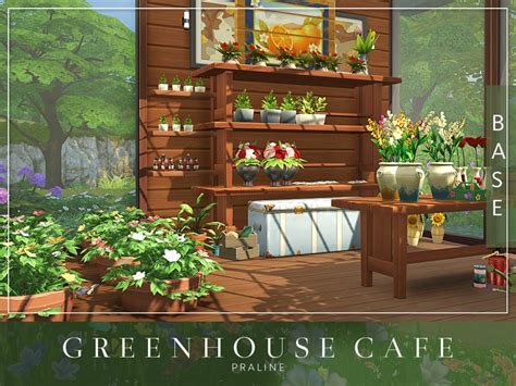 Greenhouse Cafe Mod Sims 4 Mod Mod For Sims 4