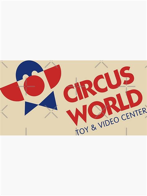 Circus World Toy Store Poster For Sale By Teearcade84 Redbubble