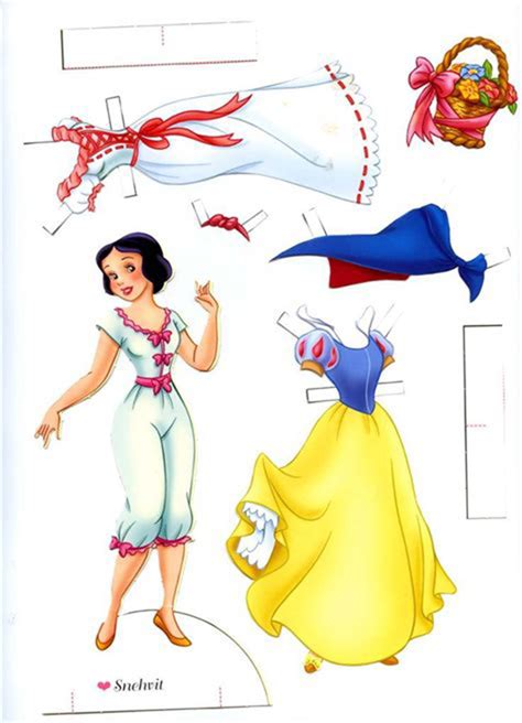 Disney Movie Princesses Princess Paper Dolls