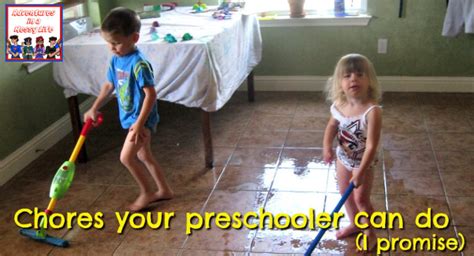 Chores For Preschoolers They Can Do On Their Own