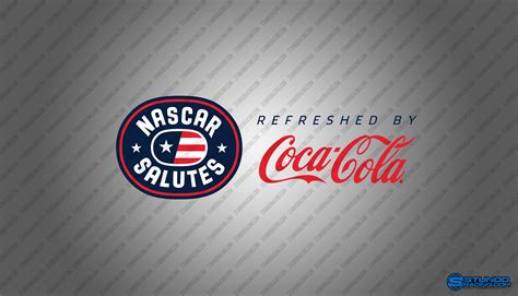 Nascar Salutes Coca Cola Logo Stunod Racing