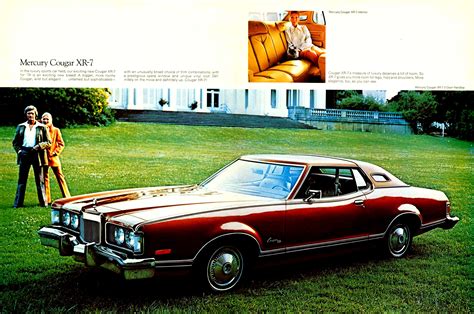 1974 Mercury Cougar Xr 7 Brochure