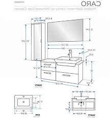 Standard height for bathroom vanity with vessel sink bathroom. What is The Best Standard Height of a Bathroom Vanity | Bathroom dimensions