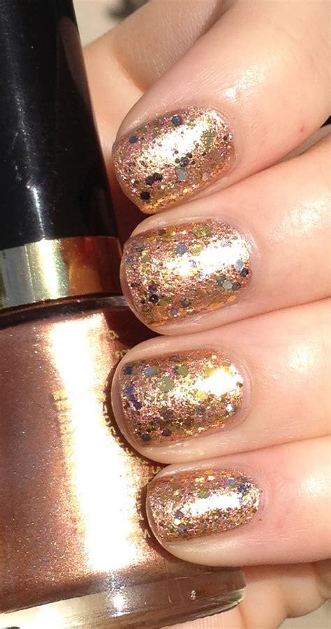 Shelbys Swatches Revlon Copper Penny And Hit Polish Precious Metal