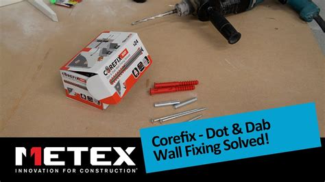Corefix Dot And Dab Wall Fixing Solved Youtube