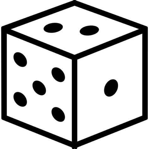 Dice Outline Clipart Best