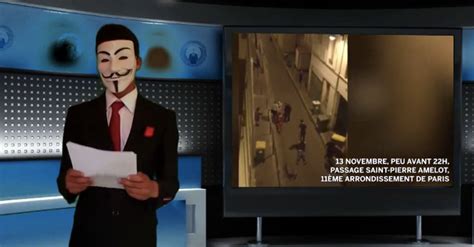 Anonymous Declares War On Isis After Paris Attacks Huffpost