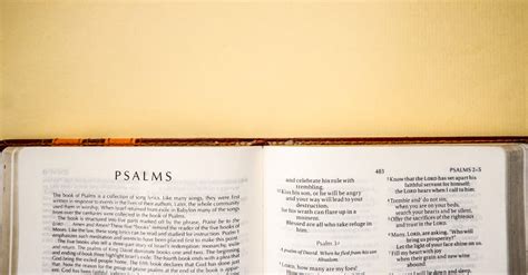 What Are The 5 Different Types Of Psalms