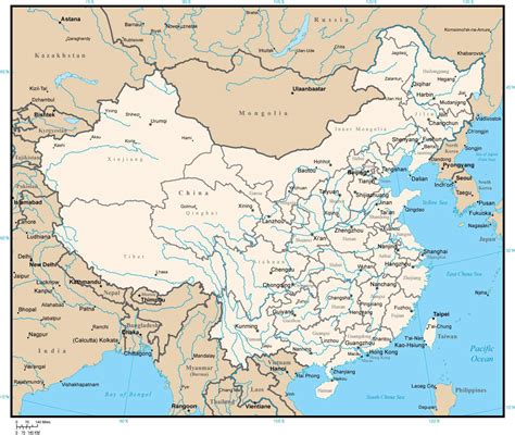 China city maps provide many china famous single cities travel information about attractions locations, the detailed maps in each attraction and municipal transportation map and more. China Map with Provinces in Adobe Illustrator Format