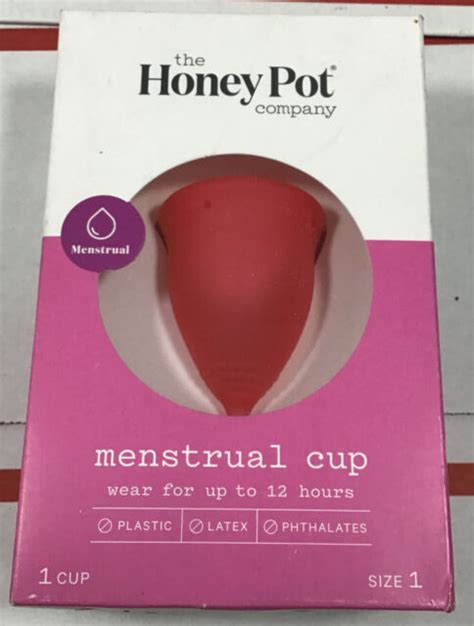 The Honey Pot Company Menstrual Cup Model 1 Latex For Sale Online Ebay