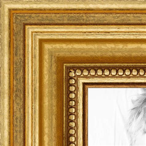 Arttoframes 18x24 Gold Foil On Pine Wood Picture Frame Wom0066 81375