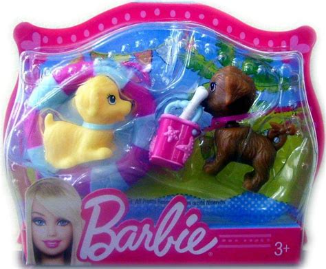 Barbie Mini Pets Sand Bucket Fun Puppies Uk Toys And Games