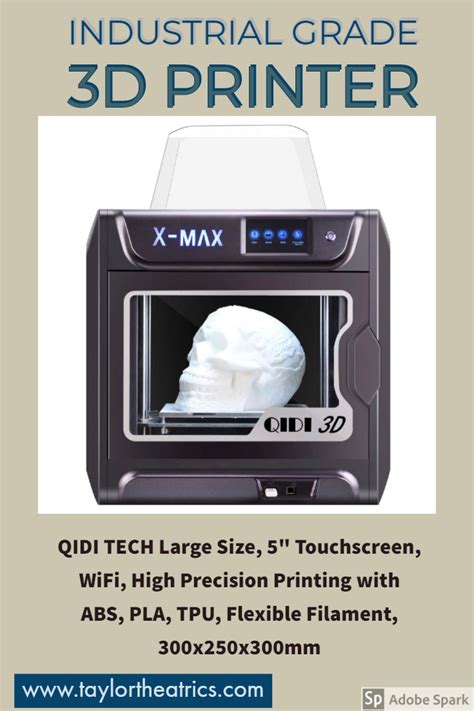 R Qidi Technology Large Size Intelligent Industrial Grade 3d Printer