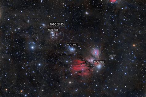Ngc 2170 The Angel Nebula In Monoceros Crestwoodsky Astrobin