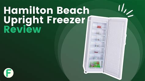 Hamilton Beach Upright Freezer Cubic Ft With Drawers Review Youtube