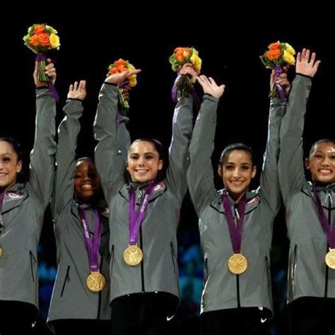2012 Fab Five American Gymnastics Team Gymnastics Team Female