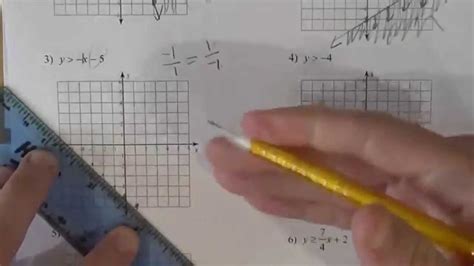 Graphs, and graphing proportional relationships and. Graphing inequalities kutasoftware worksheet - YouTube