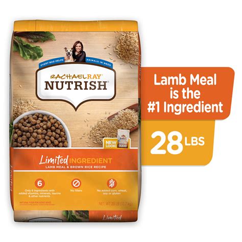 Rachael Ray Nutrish Limited Ingredient Lamb Meal And Brown Rice Recipe